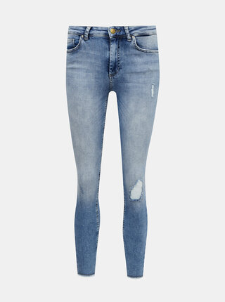 Modré skinny fit džíny ONLY Blush