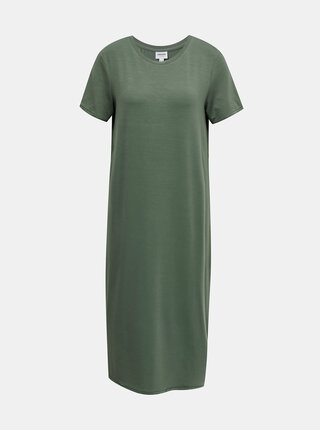 Tmavě zelené midišaty AWARE by VERO MODA Gava